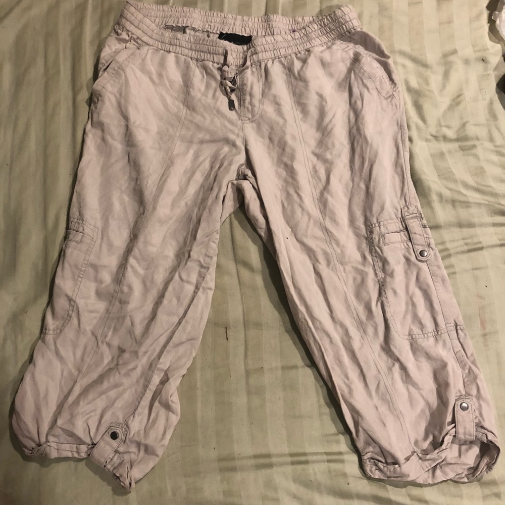 Lane Bryant women’s tan capris